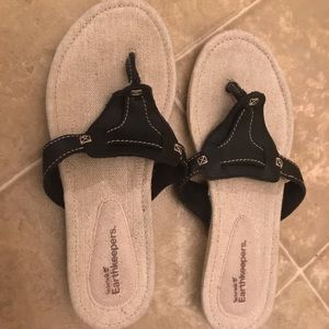 Black Timberland Sandals